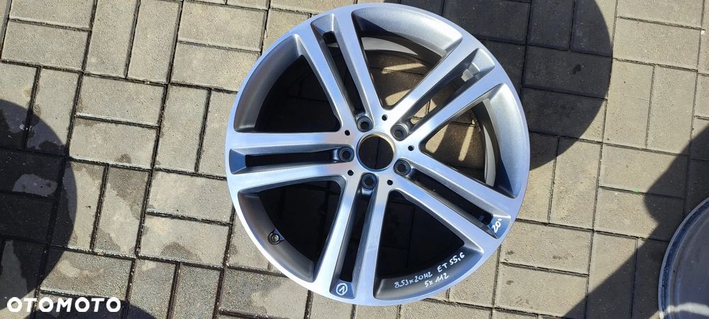 FELGI ALU STOPNIOWANE 5X112 2x8.5J x20 CALI ET 55.6 fi 66.6 2x8.5J x 20 CALI ET42 MERCEDES ML GL GLS KOMPLET 4 SZTUKI - 3