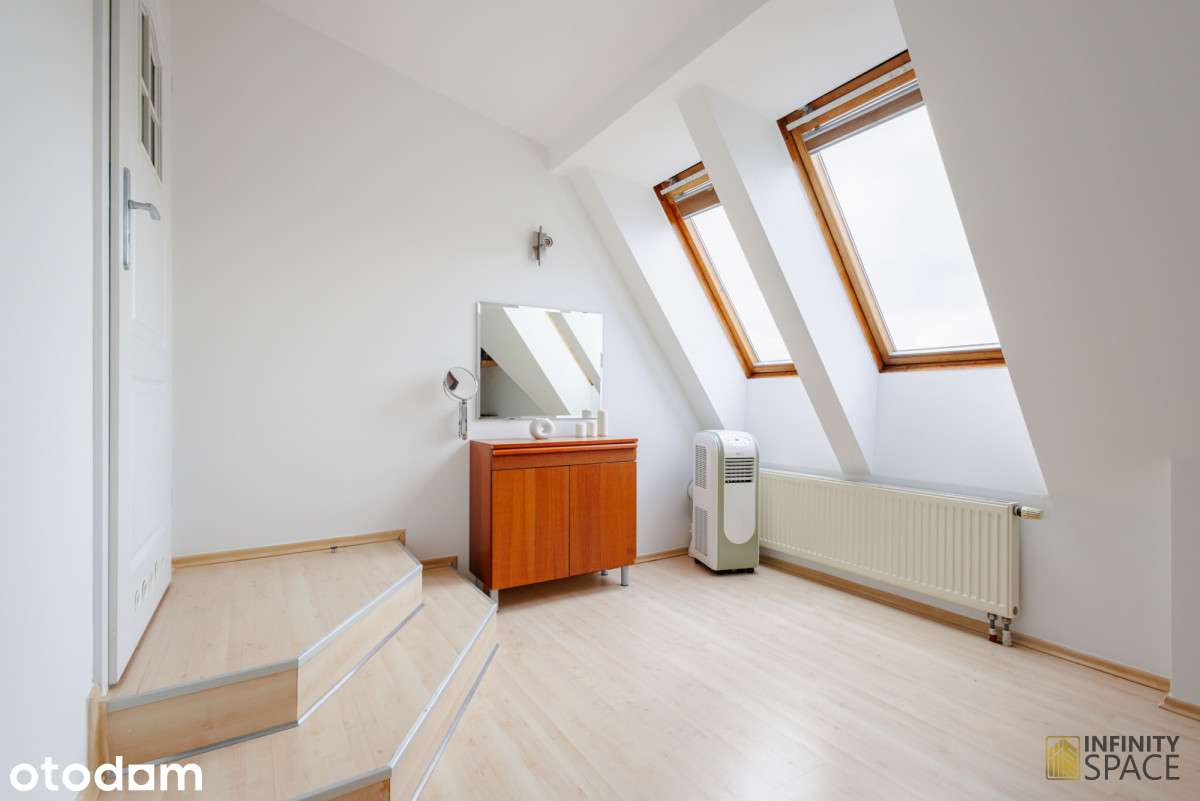 Dwupoziomowe 100m2 | Sauna | Kominek | Garaż