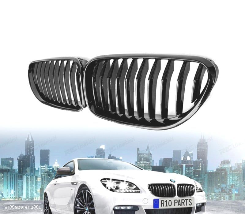 GRELHAS BMW F06 F12 F13 LOOK PERFORMANCE PRETO BRILHANTE - 1