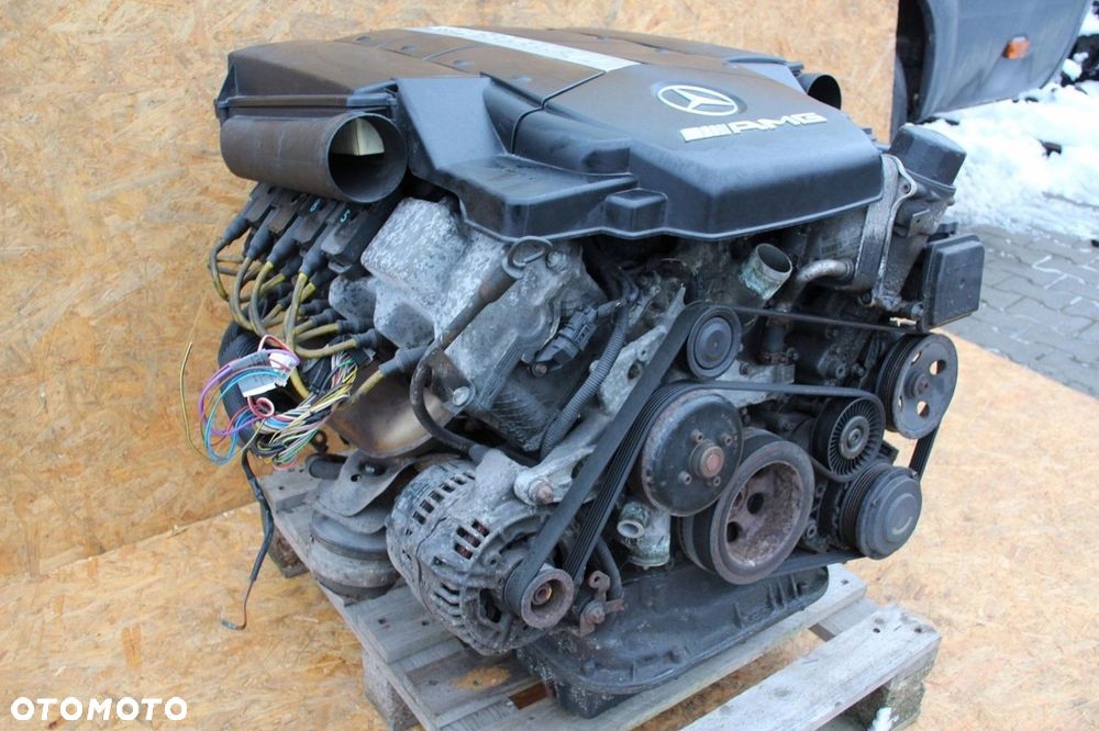 Silnik kompletny SWAP Mercedes m113 5.5 AMG v8 360KM w220 w215 S55 CL55 - 2