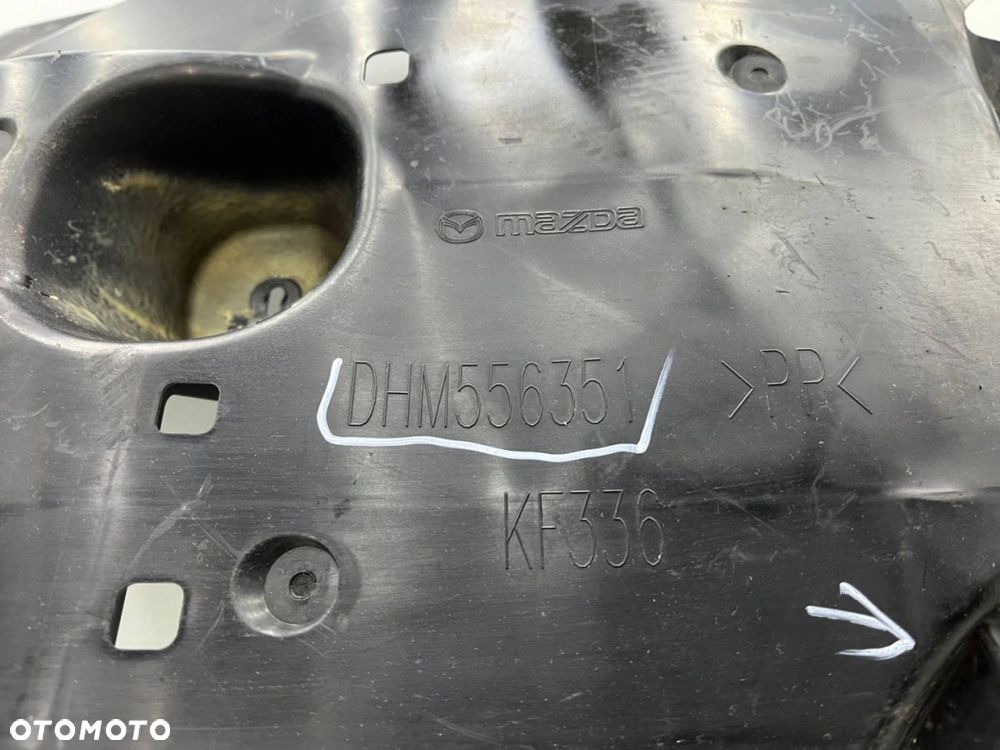 Osłona podwozia Mazda 2 III DJ DL LIFT 19r.- tylna osłona dolna płyta ORYGINAL dhm556351 - 7