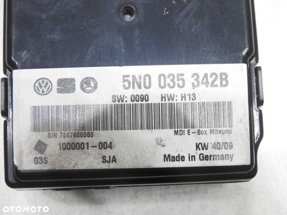 MODUŁ INTERFACE MULTIMEDIA VW GOLF VI 5N0035342B - 11