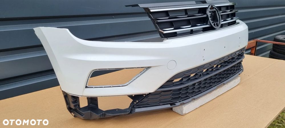 VW TIGUAN II 5NA 2016- Zderzak przód oryginał MB117 - 8