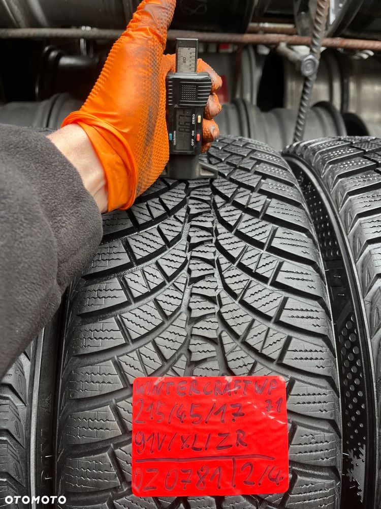 215 45 17 Kumho Winter Craft WP71 91 V XL 4szt. komplet Zima - 6