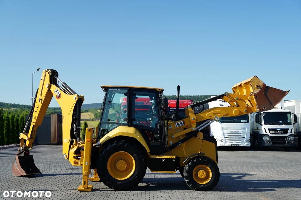 Caterpillar 432 F  / KOPARKO-ŁADOWARKA  / 1 800  MTH /  KLIMATYZACJA / - 6