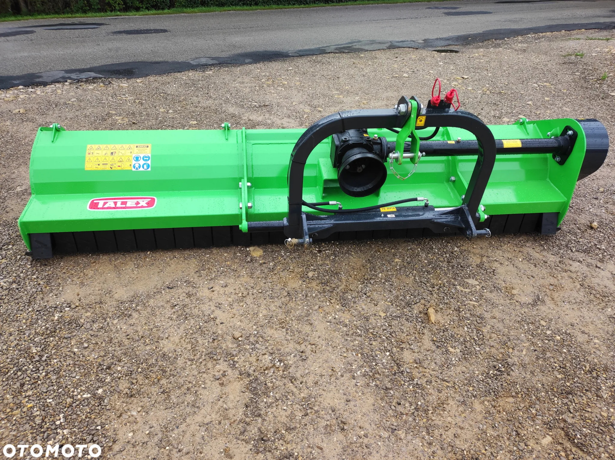 Kosiarka bijakowa 2,8m OD RĘKI mulczer TALEX / wał/młotki HYDRAULICZNA - 10