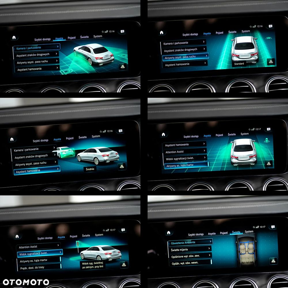 Mercedes-Benz Klasa E 400 d 4-Matic AMG/Avantgarde - 38