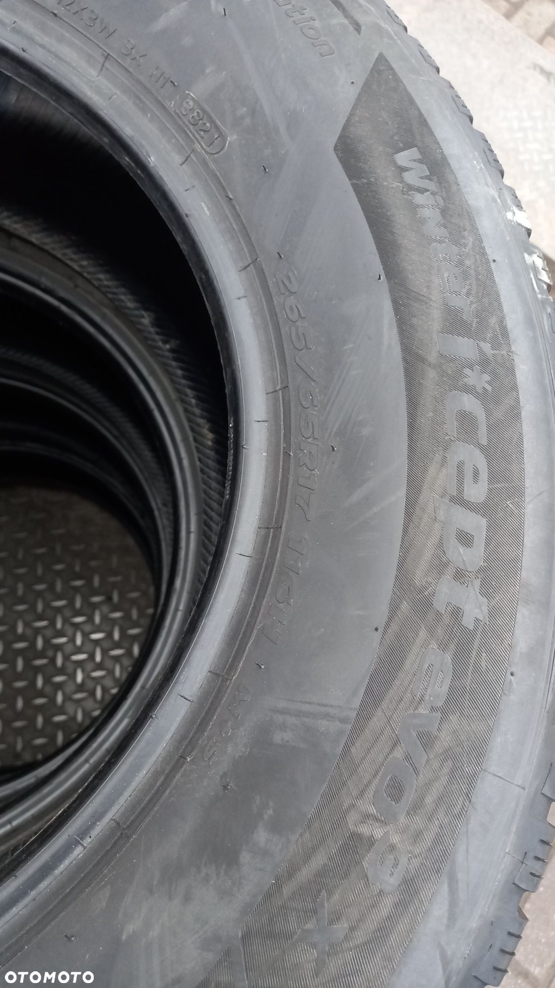 Opony Zimowe Hankook Winter i Cept Evo 265/65/17 116H 4 sztuki 3821 - 5