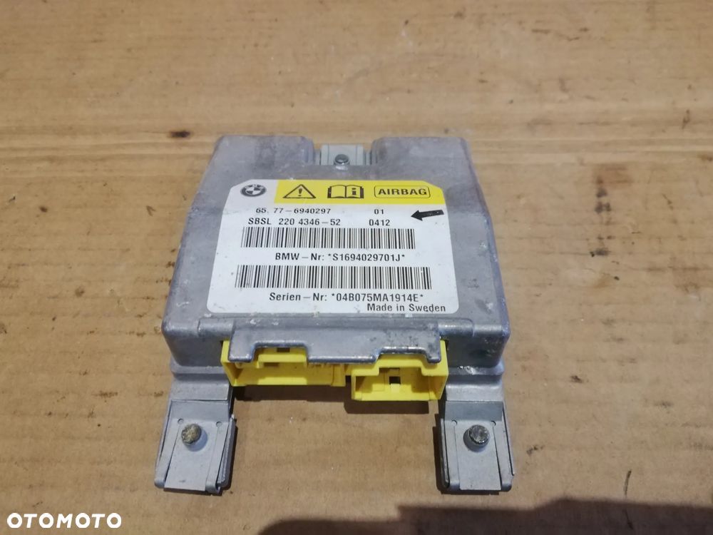 BMW E60 MODUŁ poduszek SENSOR AIR BAG 6940297