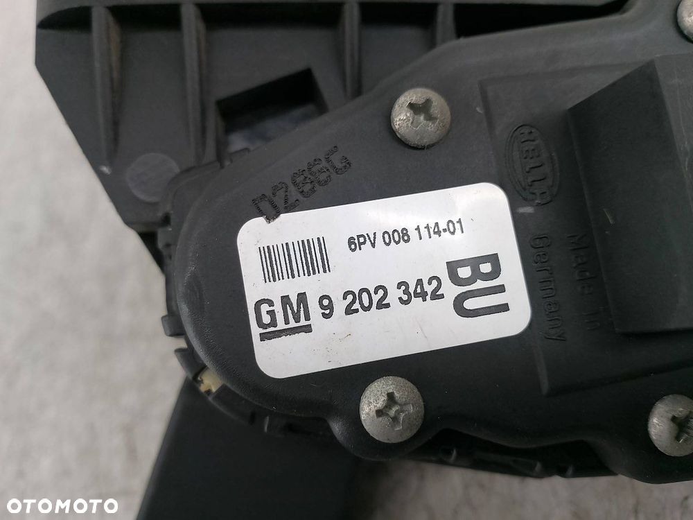 POTENCJOMETR GAZU OPEL ZAFIRA B 9202342BU  6PV008114-01 1.9 CDTI 150KM - 4