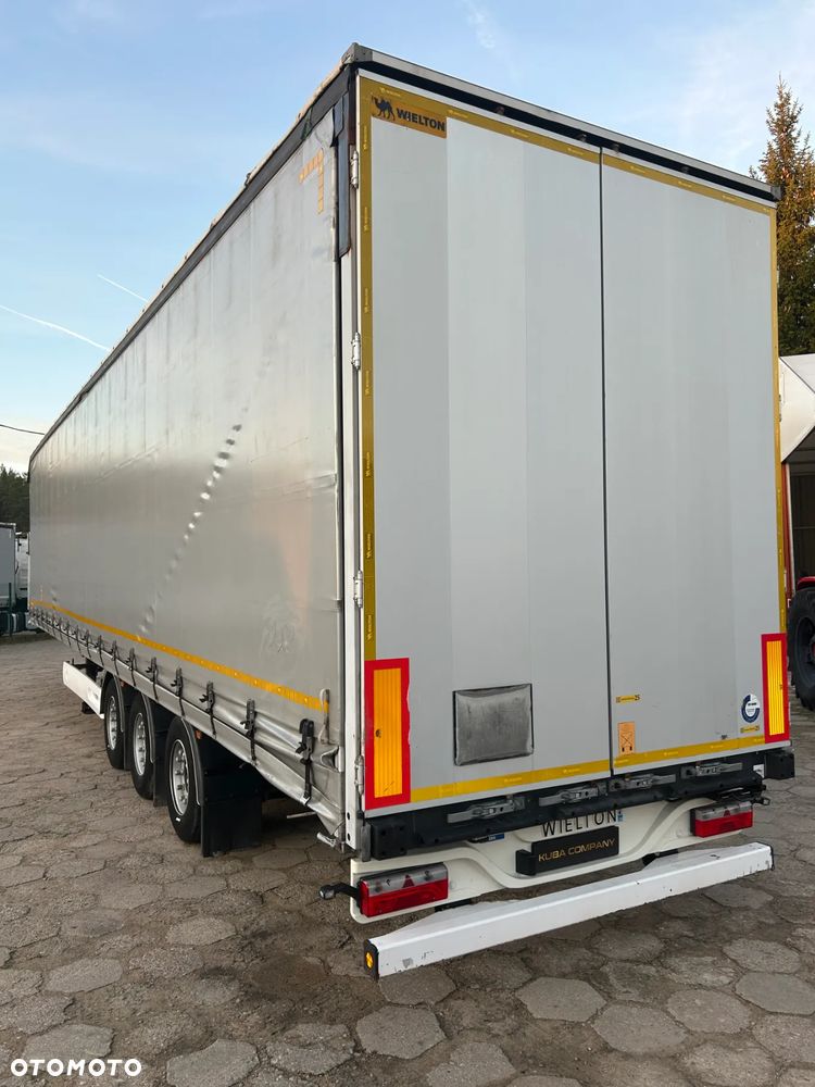 Wielton FIRANKA MEGA / OSIE SAF / 2022 ROK / PODNOSZONA OŚ / PODNOSZONY DACH !! FIRANKA MEGA R 19.5 / DACH PODNOSZONY REGULOWANY / OSIE SAF / OŚKA PODNOSZONA !! - 22