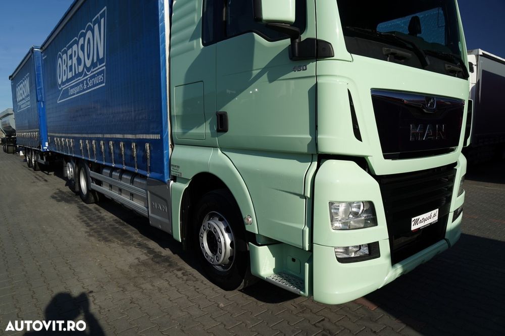 MAN TGX 26.460 / REMORCA TANDEM / 120 M3 / PUNȚĂ RIDICATĂ / PUNȚĂ DIRECȚIE / + REMORCA FRUEHAUF / PUNȚI SAF - 5