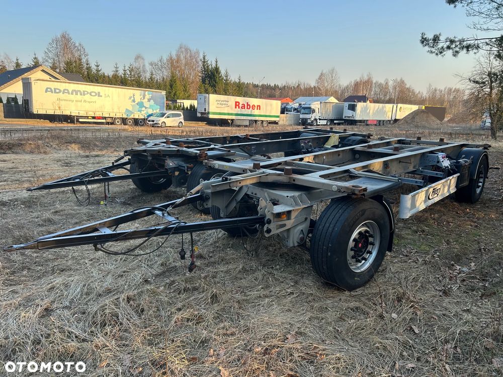 Krone BDF PRZYCZEPA / PODKONTENEROWA / POD KONTENER / OPONY 385/65 R 22.5 / DOSTĘPNE 3 SZTUKI DO WYBORU / TRANSPORT DO 100 KM GRATIS !! - 3