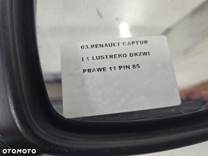 RENAULT CAPTUR 1 I LUSTERKO DRZWI PRAWE 11 PIN - 9