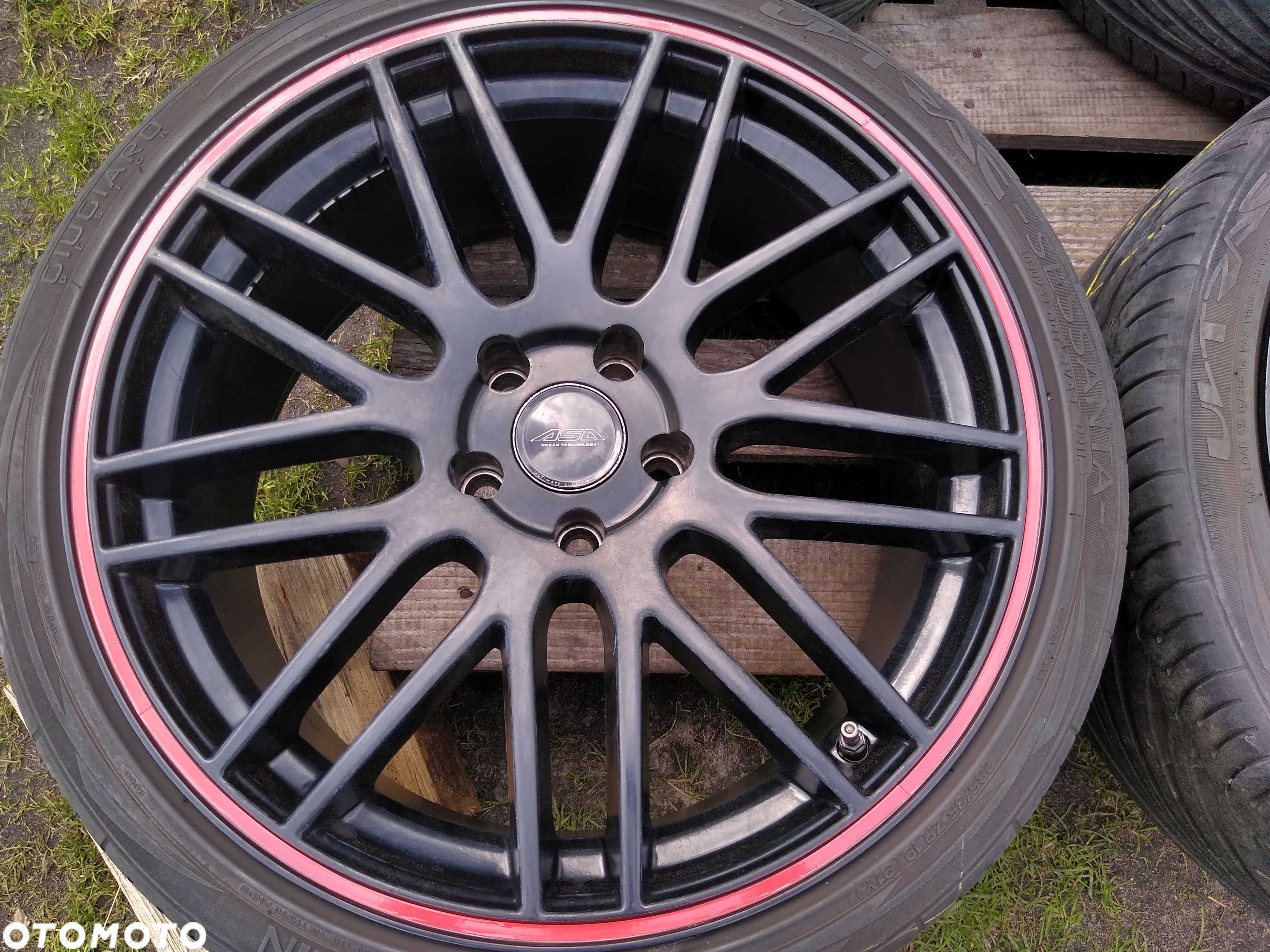 Alufelgi 19cali 5x112 ASA GT +opony letnie VREDESTEIN Audi VW Mercedes - 4