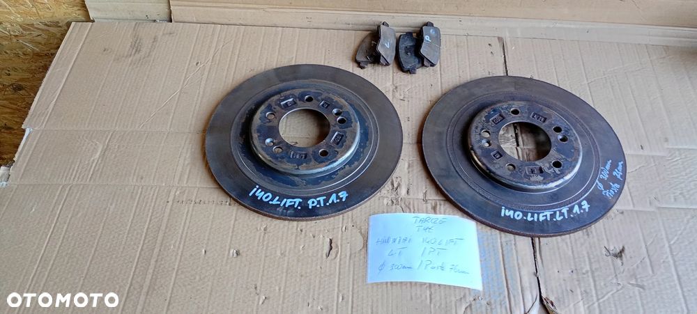 Tarcze hamulcowe przód przednie Hyundai i40 1.7 CRDI 300mm - 1