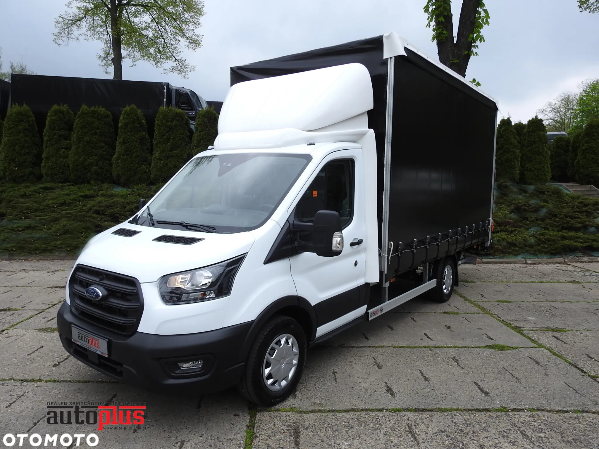 Ford TRANSIT NOWY PLANDEKA WINDA 8 PALET TEMPOMAT KLIMATYZACJA ASO 130KM [ B43455 ] - 2