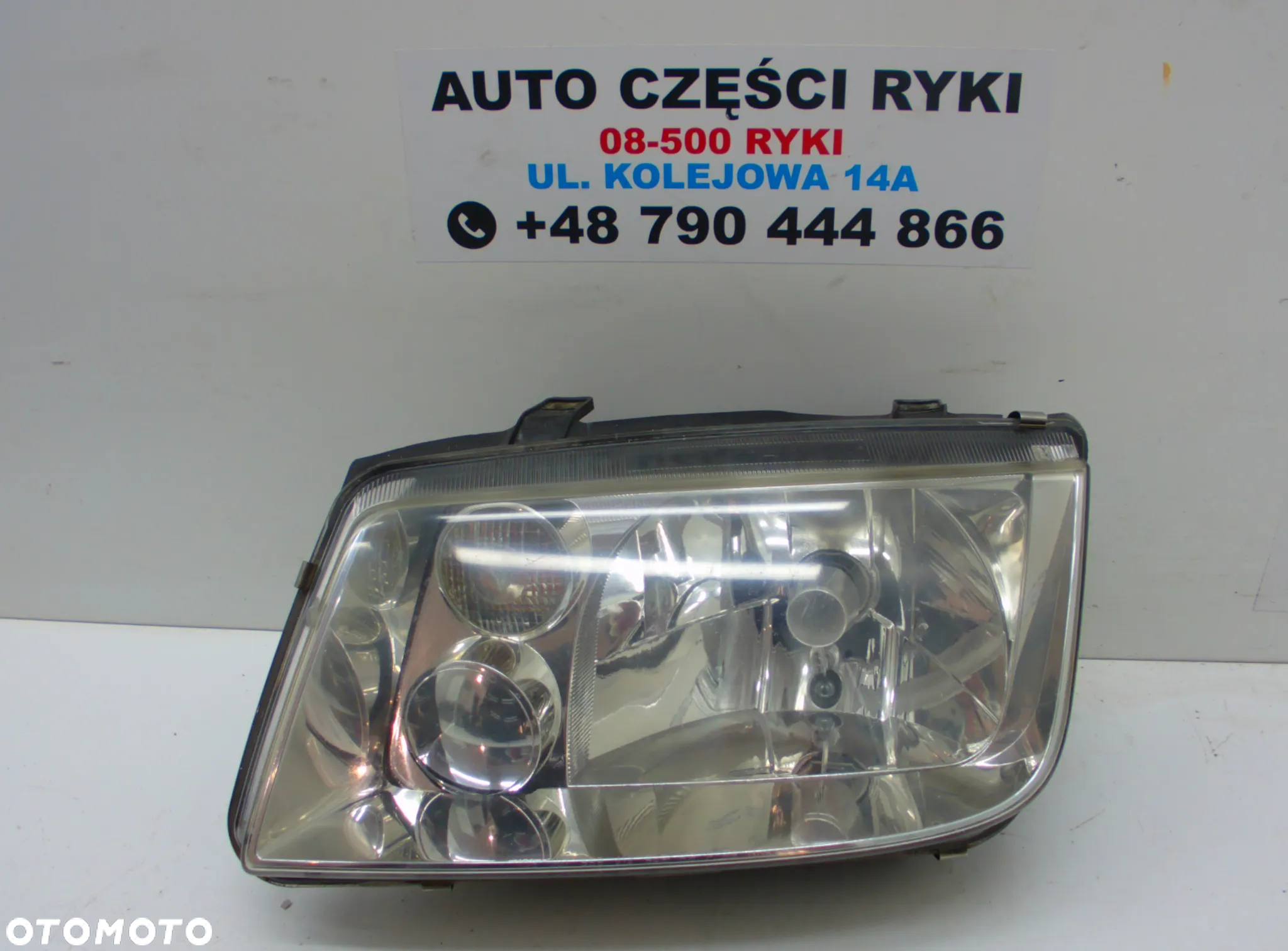 VW Bora Lampa przód Lewa Prawa strona EU - 2