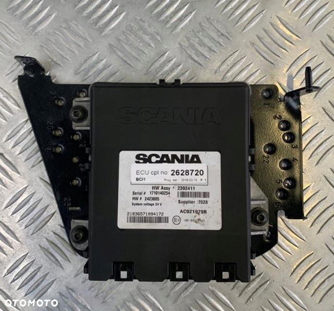 SCANIA R STEROWNIK KOMPUTER ECU 2628720 - 2