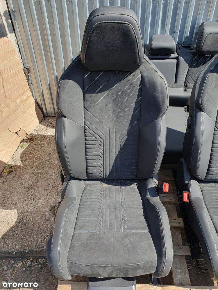 KANAPA FOTELE PRZÓD FOTELE TYŁ TYLNE KPL. KOMPLET PEUGEOT 3008 III - 3