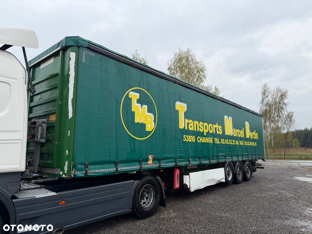 Fruehauf Firanka !! BPW !! Os podnoszona !! z Francji - 1