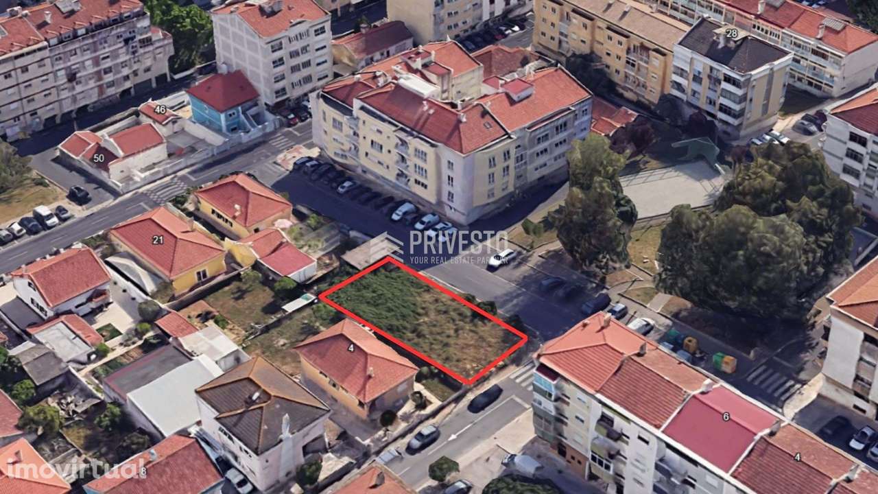 Terreno p/ construção de prédio com 4 pisos |  Agualva Cacém - Grande imagem: 2/2