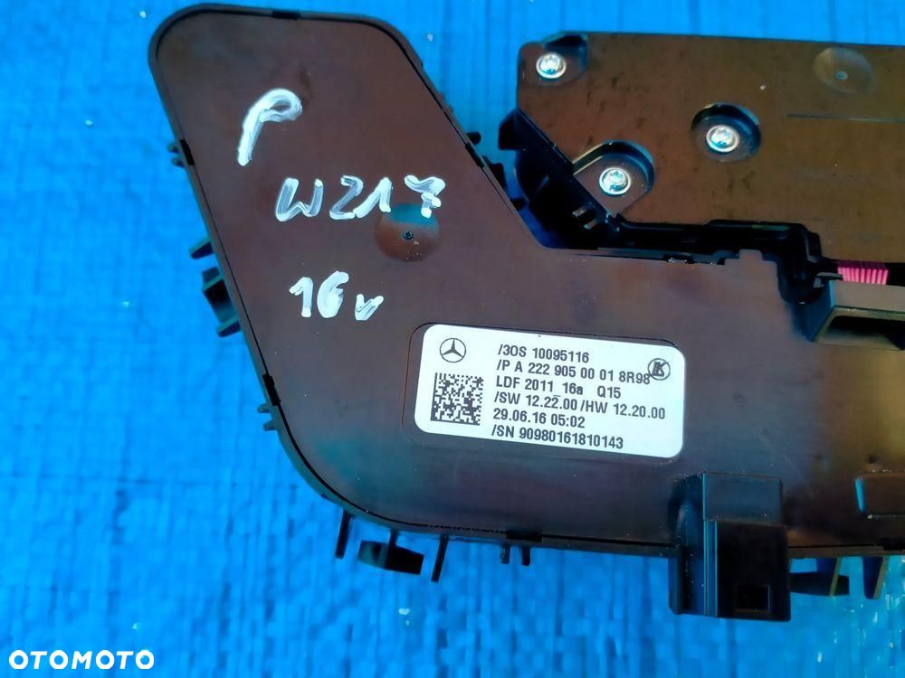 MERCEDES S W217 A2229050001 PANEL PRAWY STEROWANIE FOTELA FOTELI / ORYGINAŁ - 3
