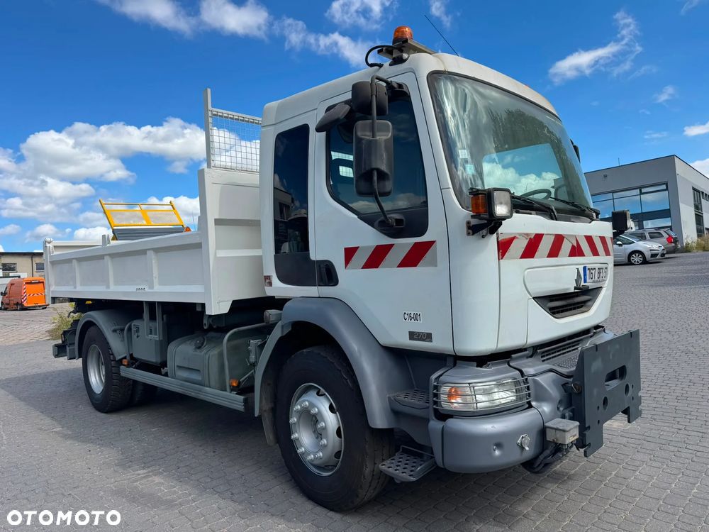 Renault Midlum 270DCi Wywrotka 3 str SPECJALNY 16 Tonowy Solarka Piaskarka Pług - 9