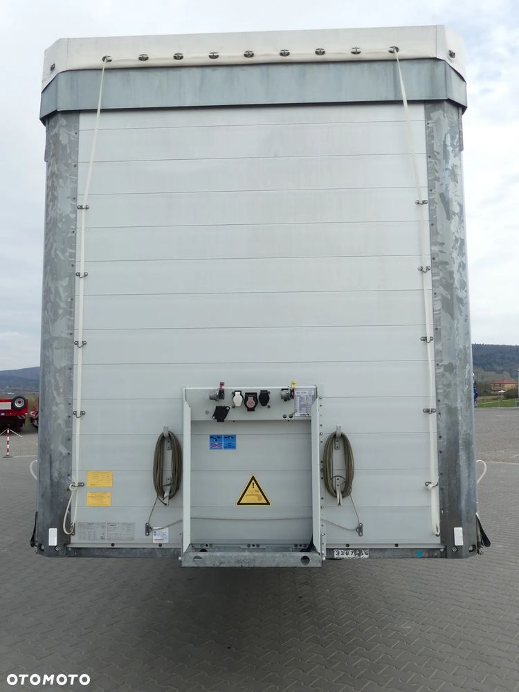 Schmitz Cargobull FIRANKA / MEGA / IDEALNY STAN / OŚ PODNOSZONA / - 13