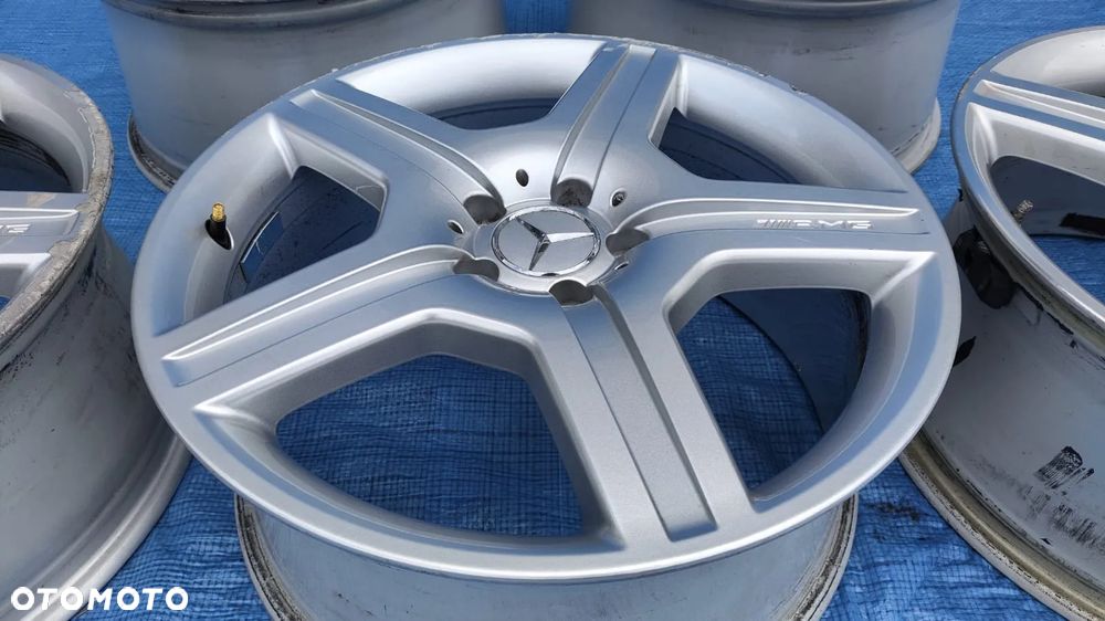 FELGA AMG ALUFELGA CZUJNIK 8.5J 9.5J 19 ET43 ORYGINAŁ A2214012602 A2214012702 A0045429818 MERCEDES S-KLASA W221 CL W216 - 11