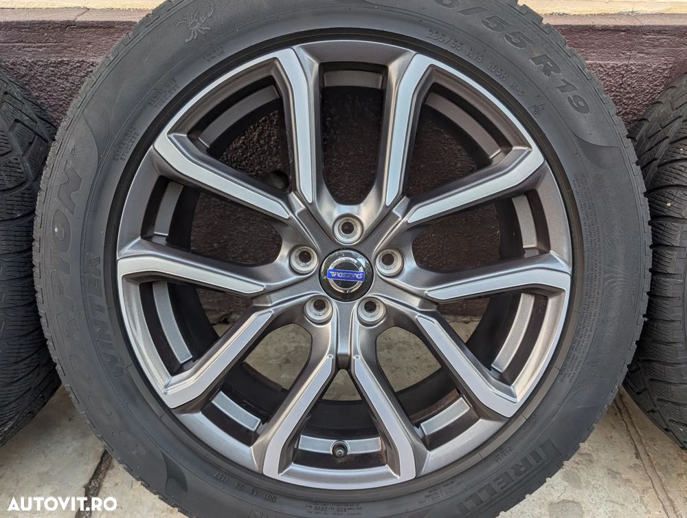 Jante LESATH 19'' 5x108 Volvo XC60 XC40 XC90 XC70 anvelope 235/55 R19 Pirelli 31400076 - 3