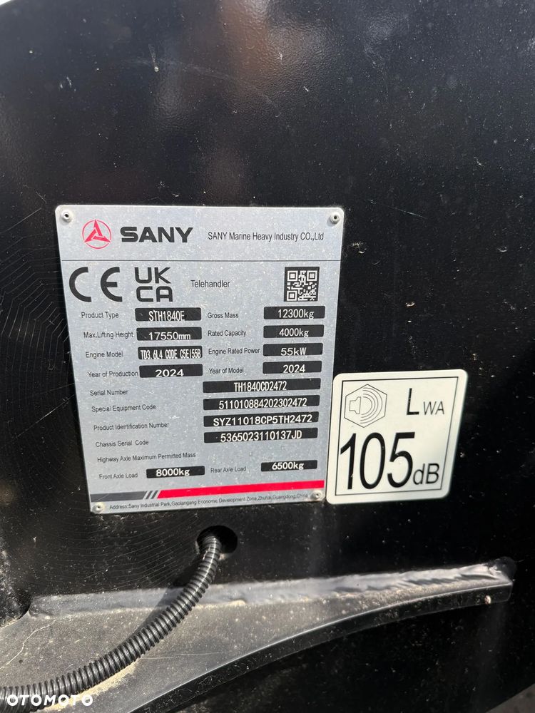 Sany STH1840 - 16