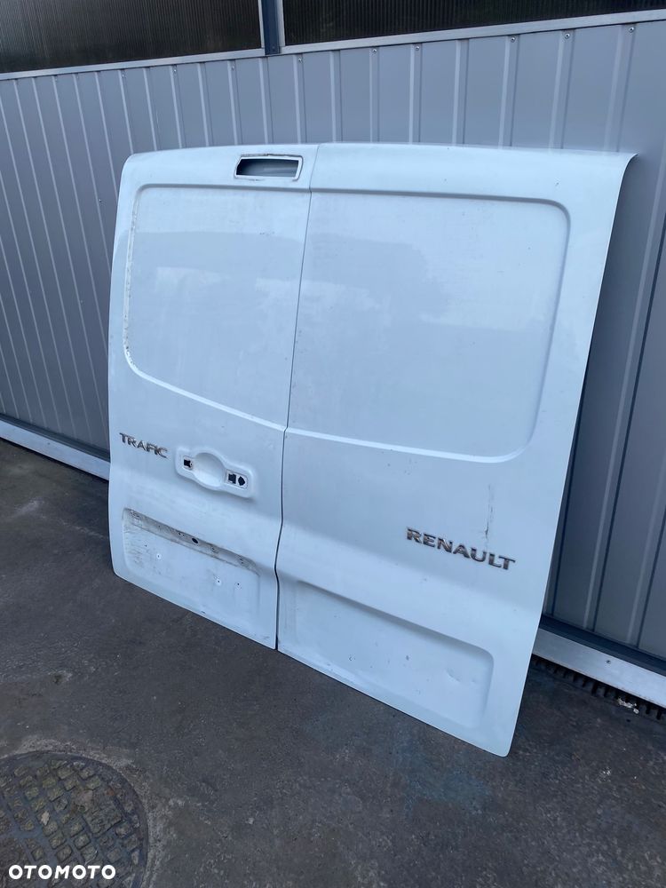 RENAULT Trafic 3 III lift  4 IV OPEL Vivaro B Fiat talento  DRZWI LEWE PRAWE tylne tylnie LEWY PRAWy TYŁ skrzydłowe skrzydło skrzydełka PEŁNE BLASZAK FURGON komplet drzwi tylnych - 4