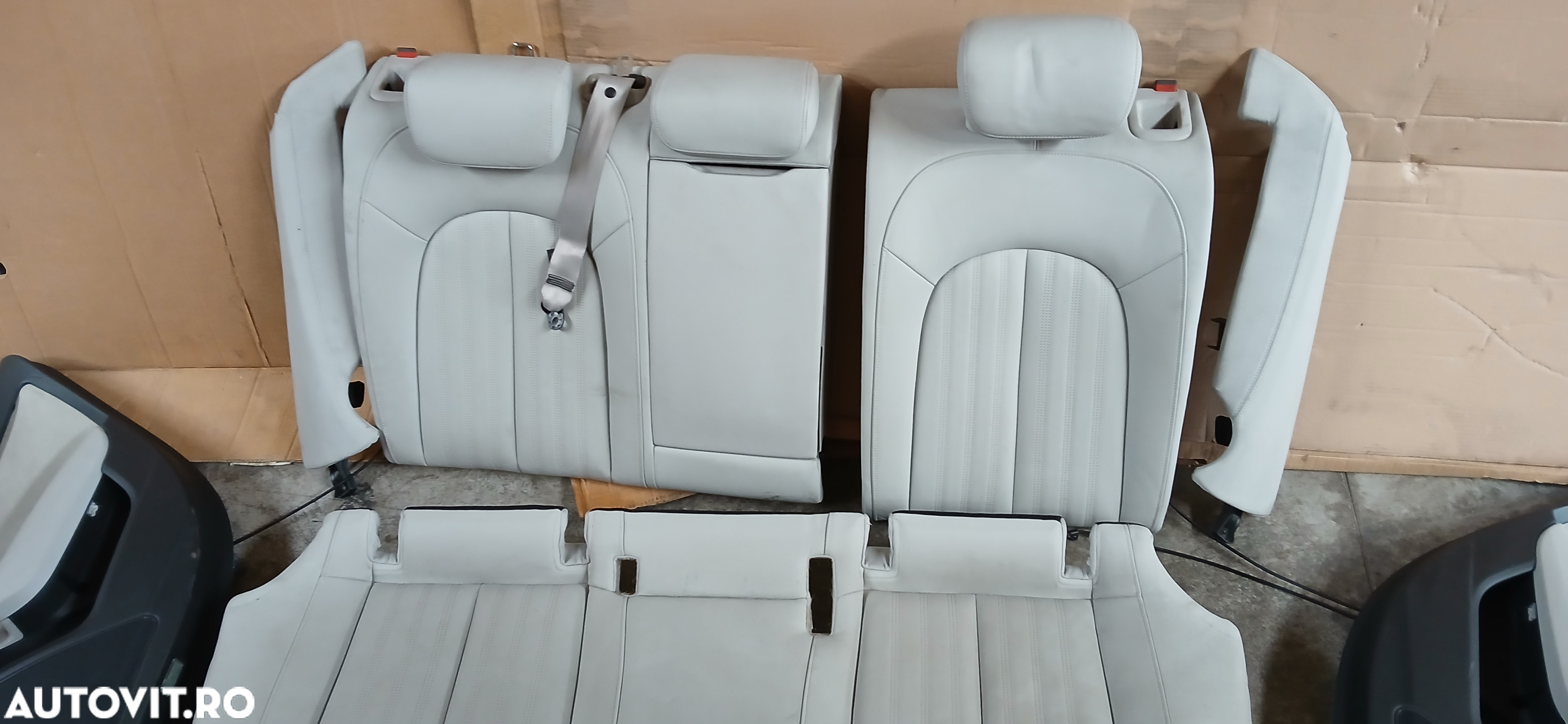 Interior de piele S-line Audi A6 4G c7 2013-2018 - 5