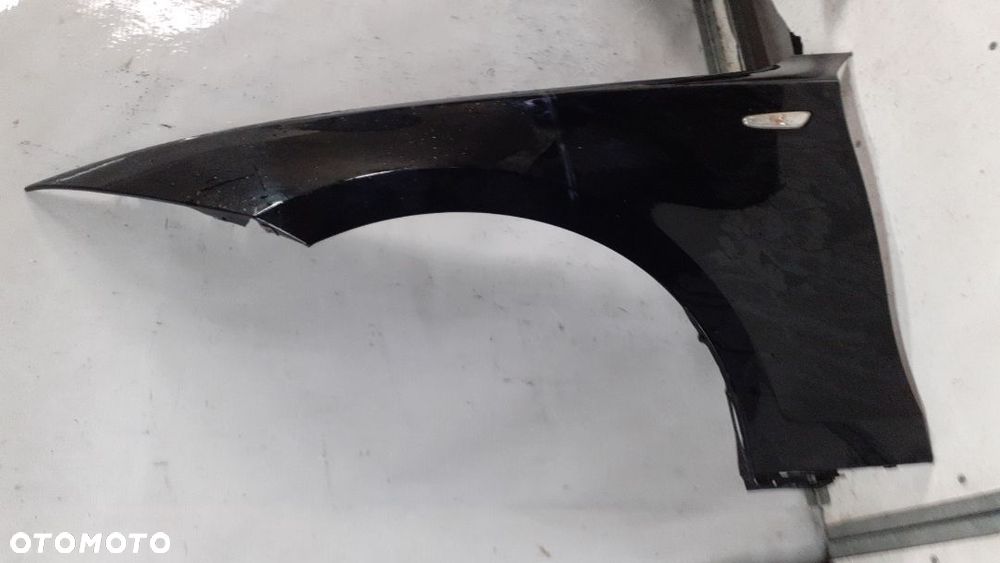 * BŁOTNIK PRZEDNI PRZOD  LEWY BMW 1 E81 E82 E87 E88 BLACK SAPPHIRE CZARNY - 2