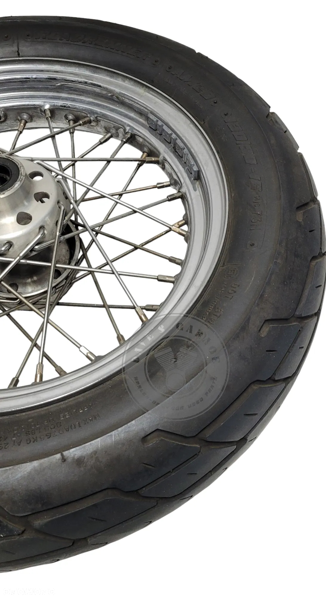 Felga przód 16x3.00 Harley Davidson Softail 43016-00B - 8