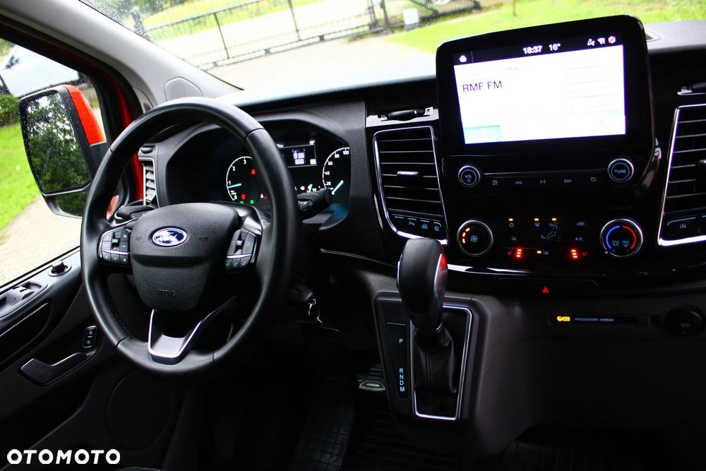 Ford TRANSIT CUSTOM BRYGADÓWKA LONG 6 OSÓB AUTOMAT 2.0 TDCI 170KM LIMITED - 35