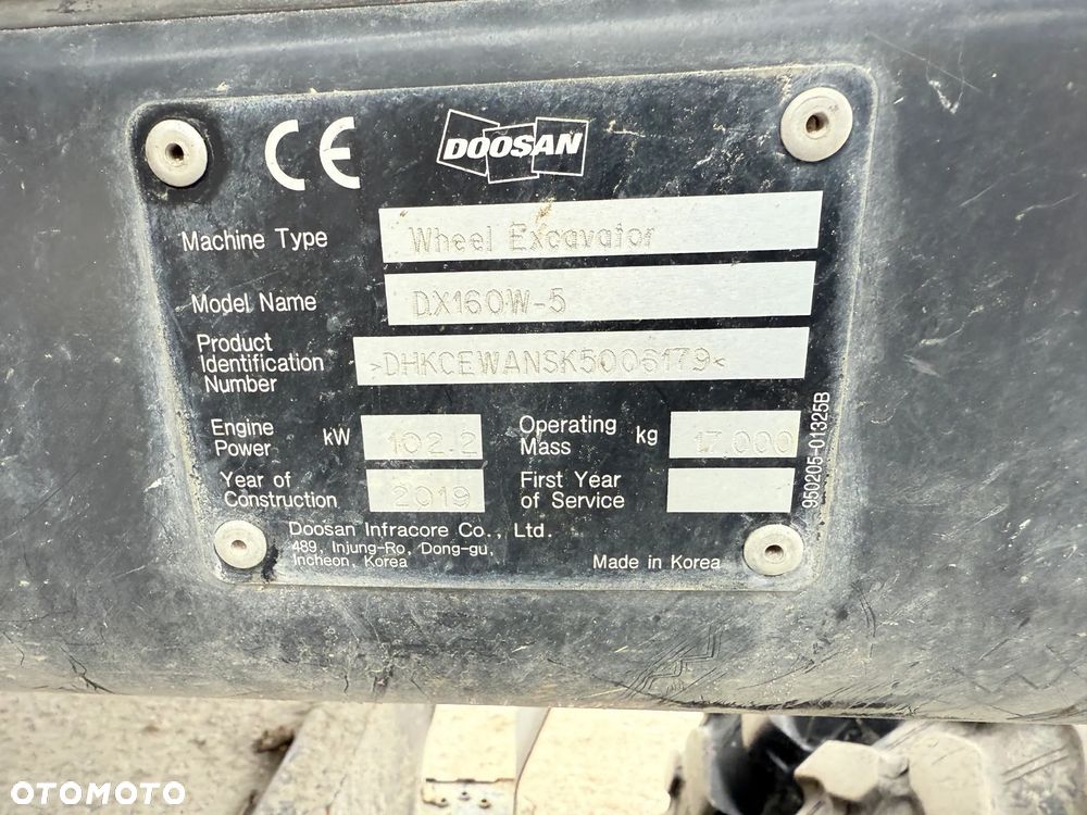 Doosan DX160 W-5 - 6
