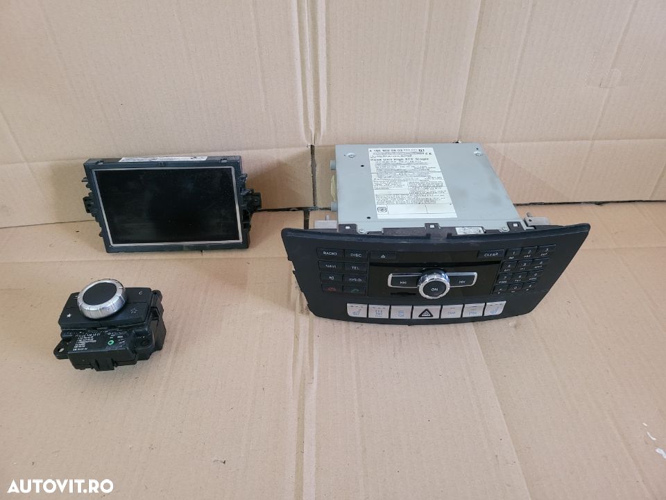 Kit Radio Cd Unitate Navigatie Joystik Display Navi Mercedes ML GLE W166 X166 An 2011-2018 - 4