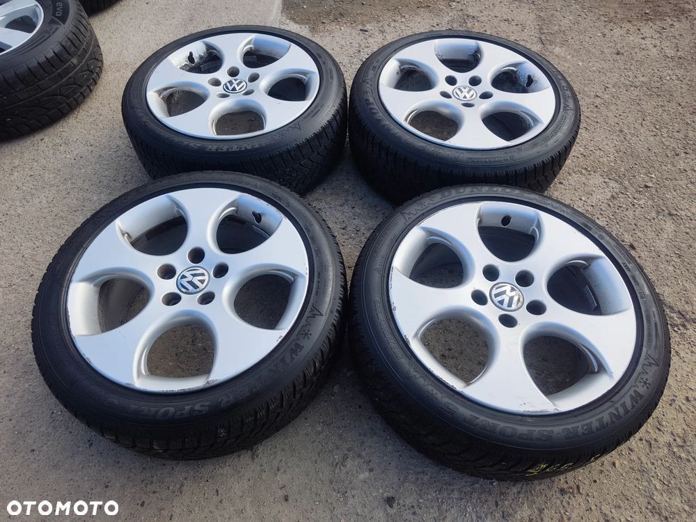 5x112 Felgi Aluminiowe Alufelgi Oryginalne 1K0 17 Koła Zimowe Zima AUDI A3 8V A4 B5 A6 C5 VW Golf 5 6 7 Touran Caddy Sharan Passat B5 SKODA Superb Octavia 2 II III 3 SEAT Alhambra Leon Toledo Altea ALU-RAD Legnica 205/50 6mm - 2