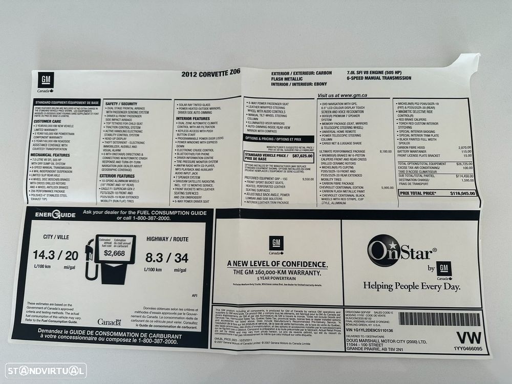 Chevrolet Corvette 7.0 V8 Z06 - 58