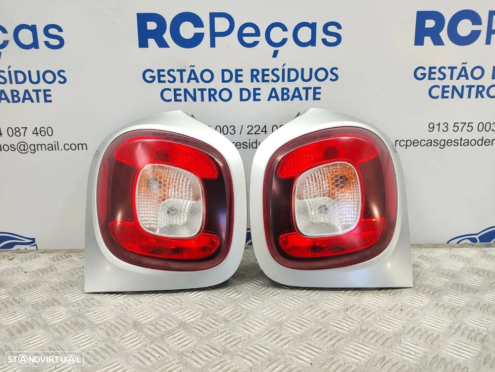 Farolins Tras Traseiros Esquerdo Direito Originais Mercedes Benz Smart ForFour A453 A4539063100 A4539063200 2014 - 2021 - 1