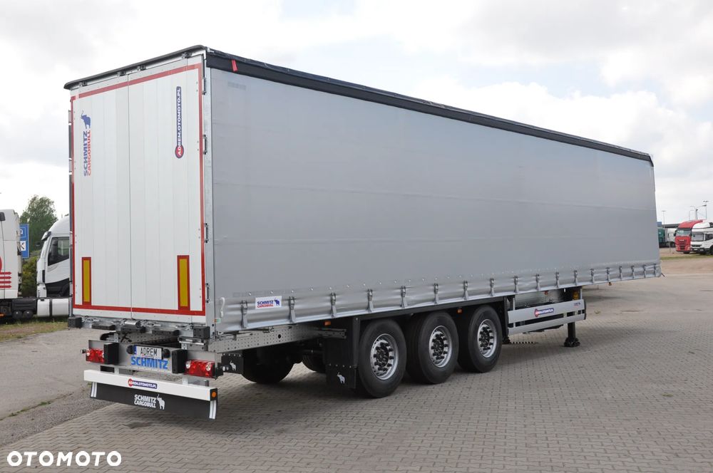 Schmitz Cargobull STANDARD PODNOSZONY DACH PODNOSZONA OŚ DWA KOŁA ZAPASOWE - 7