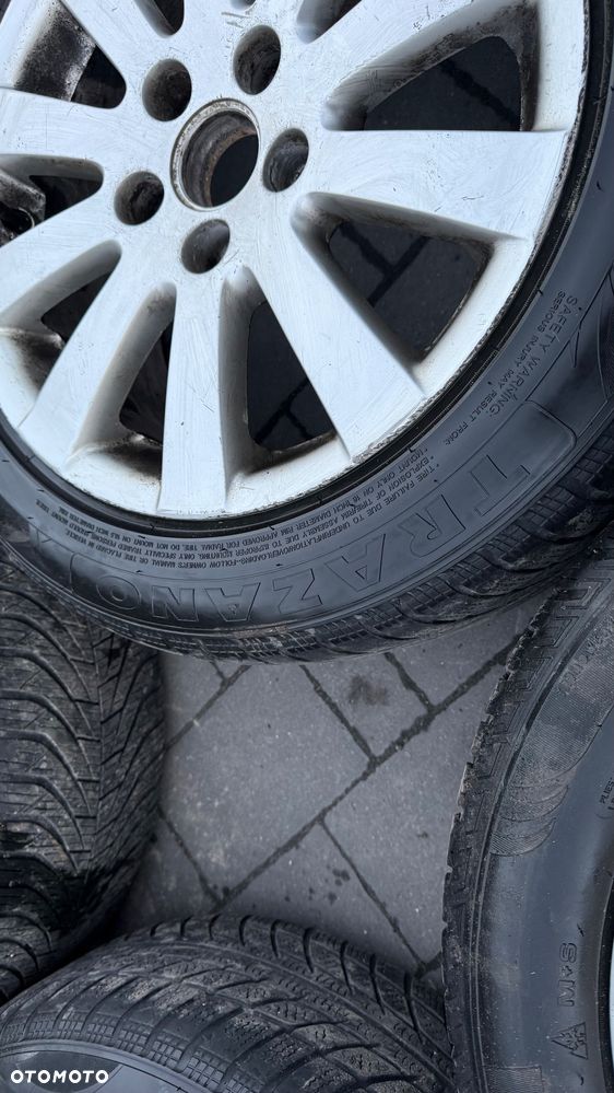 Koła r16 5x112 7j et45 205/55 alufelgi 3c0601025 seat skoda VW Audi Passat - 12