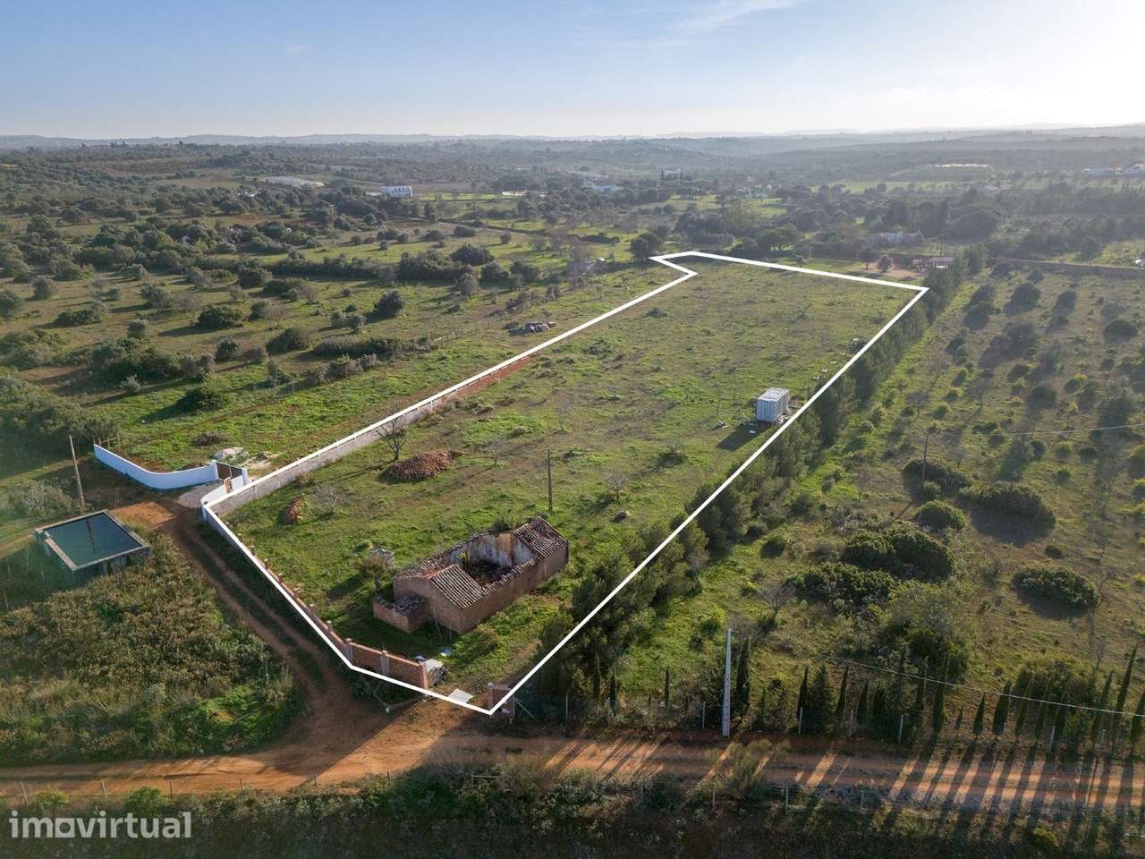 OPORTUNIDADE - TERRENO COM RUINA COM  PIP APROVADO PARA MORADIA T3, BE - Grande imagem: 2/21