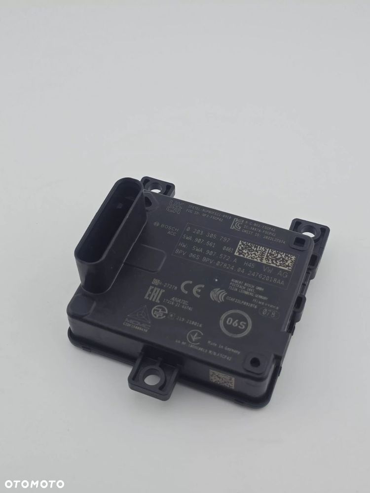 NOWY ORYGINALNY RADAR DISTRONIC ACC VW AUDI SKODA 5WA907561A 0203305797 - 1