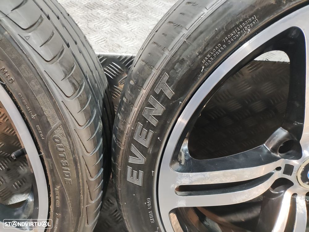 Conjunto de 3 jantes 19 M6 Não originais BMW Serie 6 E63 E64 5x120 8,5J ET12 9,5J ET17 - 11