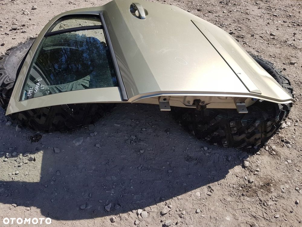 DRZWI LEWE LEWY TYŁ OPEL CORSA D EUR Z40M - 12