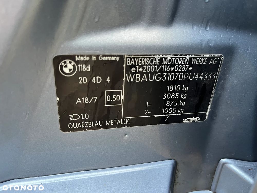 BMW Seria 1 118d DPF - 17