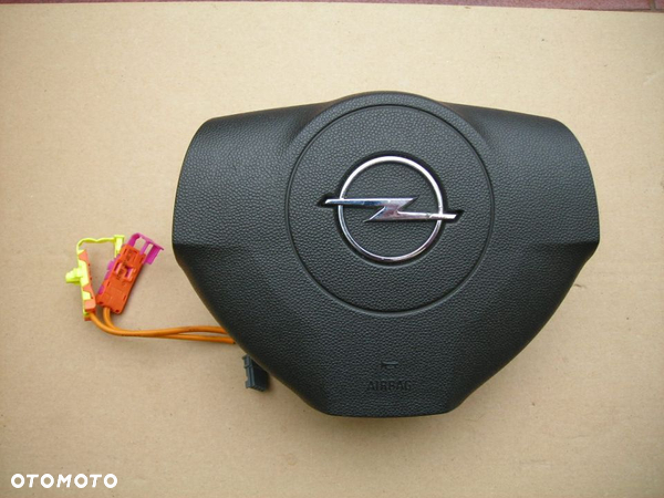 Opel Astra H poduszka airbag kierowcy dwa naboje